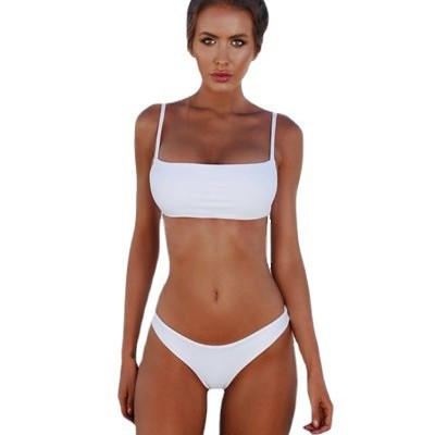 2018 europeo y americano dividido personalizado push up soporte de acero split 4-Color bikini traje de baño