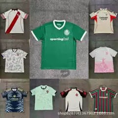 2526 season fan football jersey Palmeira Raya River Plate Lyon American football jersey