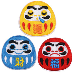 Wholesale clothing accessories fabric patches DIY decorate clothes cartoon fortune baby children's clothing patches