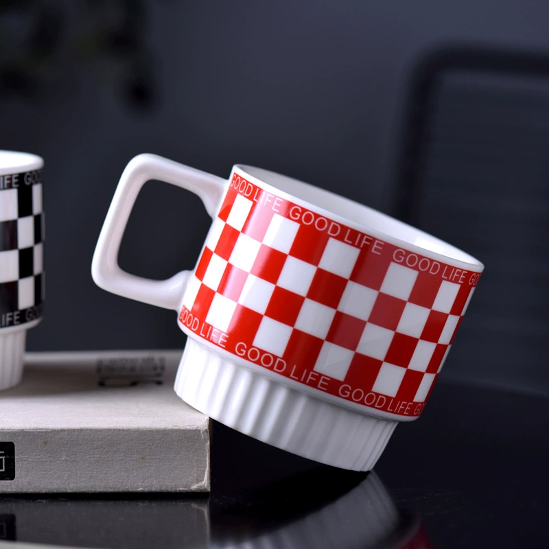 Creative chess, tower, ceramic high quality coffee tea cup for beloved, Birthday gift