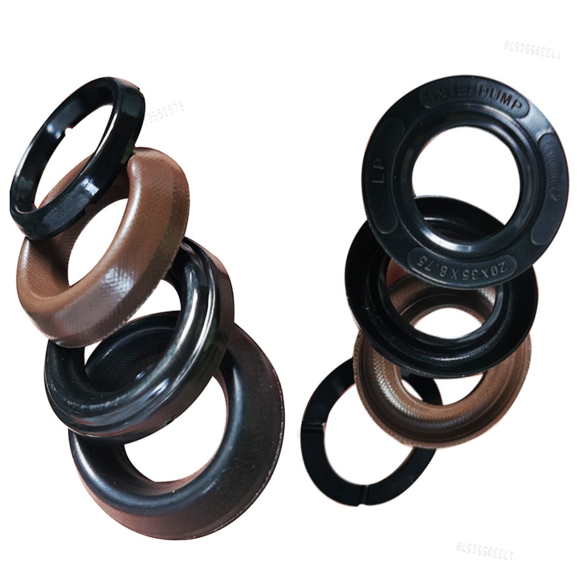 优质高压水泵清洗泵清扫车 水封 油封 修理包 夹布油封20*35