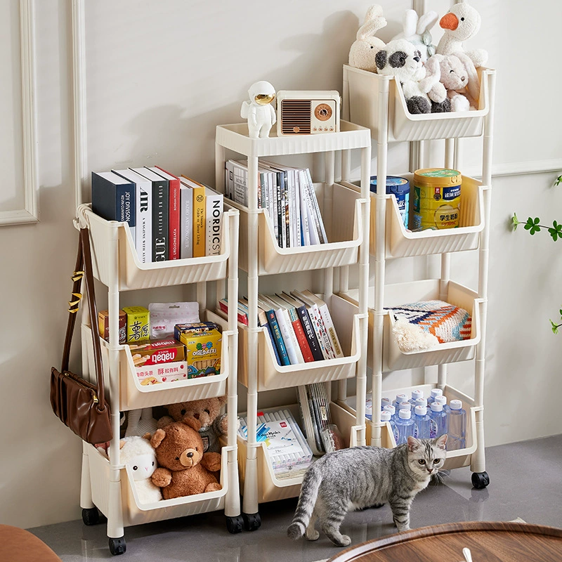 Bookshelf, simple toy, cart, storage system