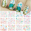 Nail stickers, summer fruit fresh fake nails for nails, suitable for import, new collection