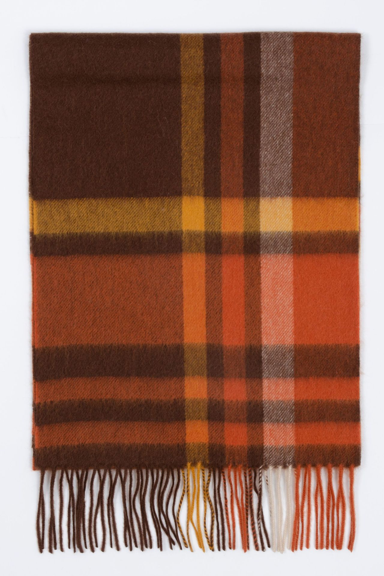 Mongolia interior puro cachemir lana de lana teñida en hilo a cuadros ondas de agua otoño e invierno bufanda para hombres y mujeres