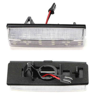 06-15 Year Fiat 124, License plate lamp