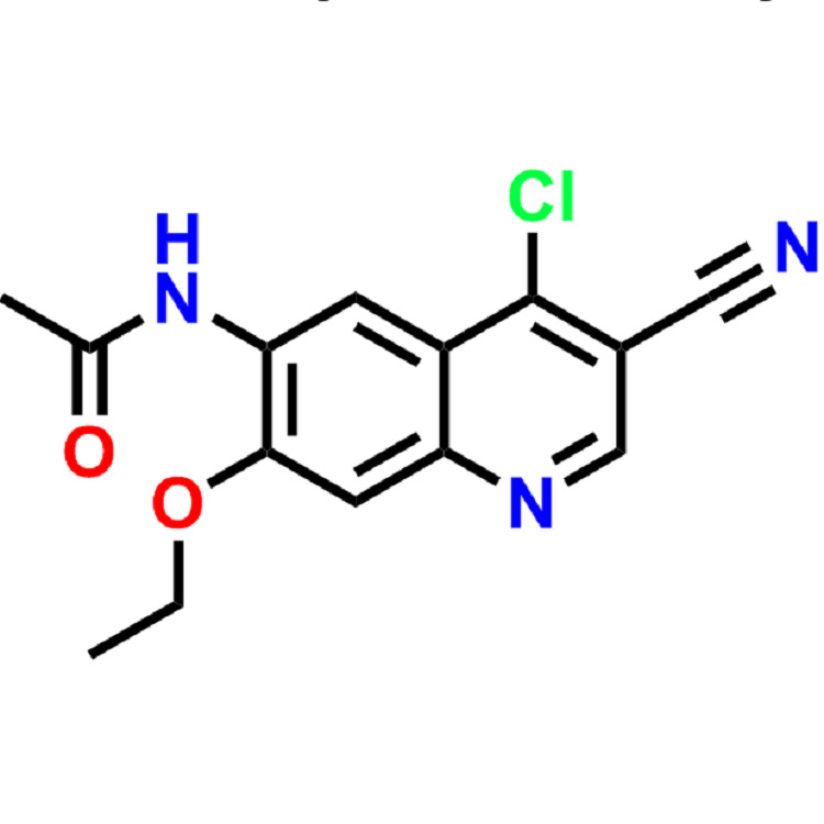 N-(4-氯-3氰基-7-乙氧基-6-喹啉)乙酰胺  CAS:848133-76-6  98%