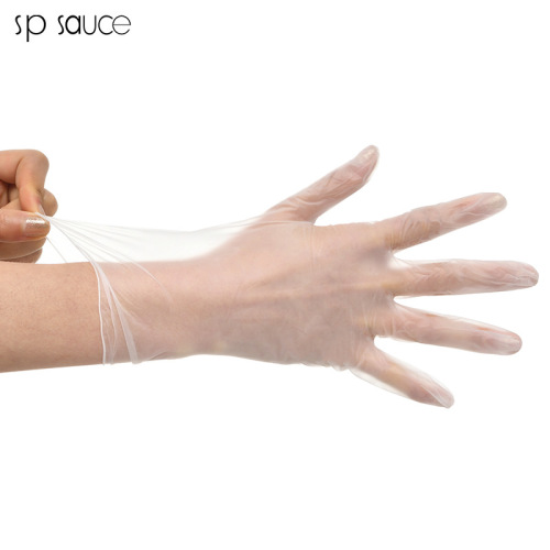 100 pairs of disposable nitrile rubber gloves for cross-contamination household use, protective, thickened PVC isolation nitrile gloves