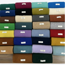 Feiding非町韩国东大门新款纯色针织毛线围巾女秋冬百搭保暖围脖