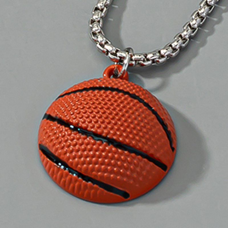 hip-hop Jersey basketball pendant necklace wholesale