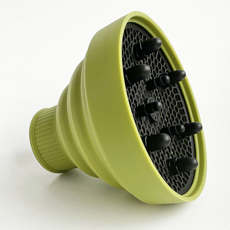 녹색 실리콘 바람 후드