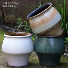 宜興紫砂植木鉢創意家庭多肉植物大植木鉢家庭用緑植陶磁器大陶缶盆栽植木鉢