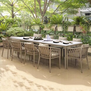 Outdoor Tables and Chairs, Hotel and B&B Balcony Tables and Chairs, Outdoor Courtyard Tables and Chairs, Open-Air Rattan Leisure Rattan Chairs, Outdoor Furniture