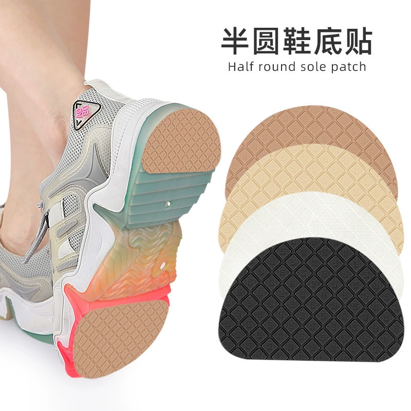 Туфли на высоком каблуке, нескользящая пятка, полукруглая подошва, мягкая и прочная подходящая нашивка на подошве со средним ребром, противоскользящая глушитель, Противоизносная подошва