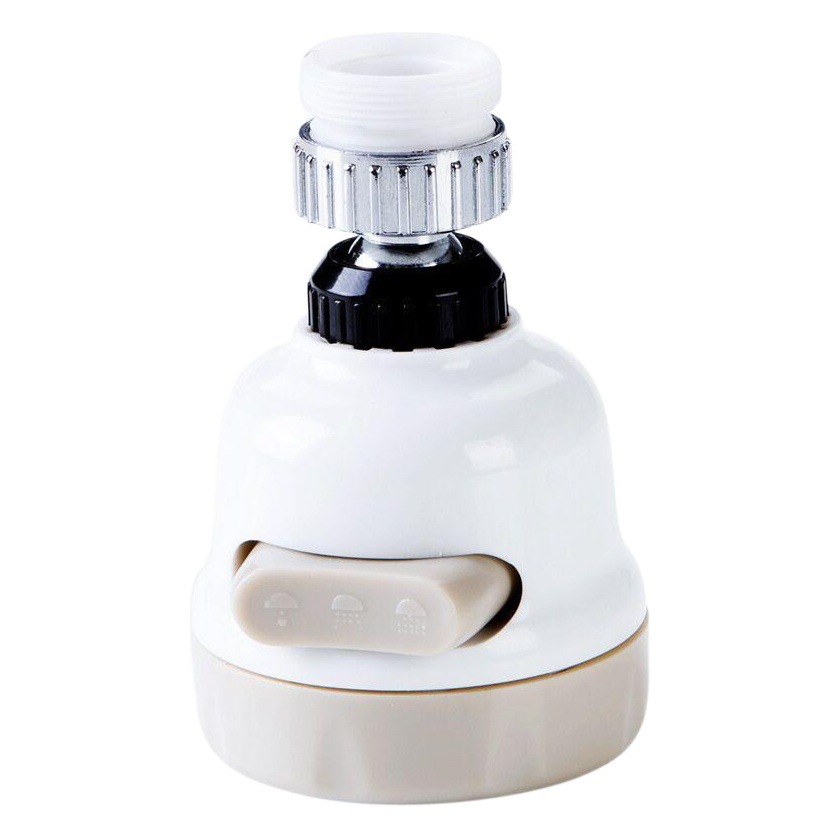 Grifo grifo de burbujas extensor de forma universal Bubbler sobrealimentado a prueba de salpicaduras cabezal de ducha boquilla de la cabeza del filtro