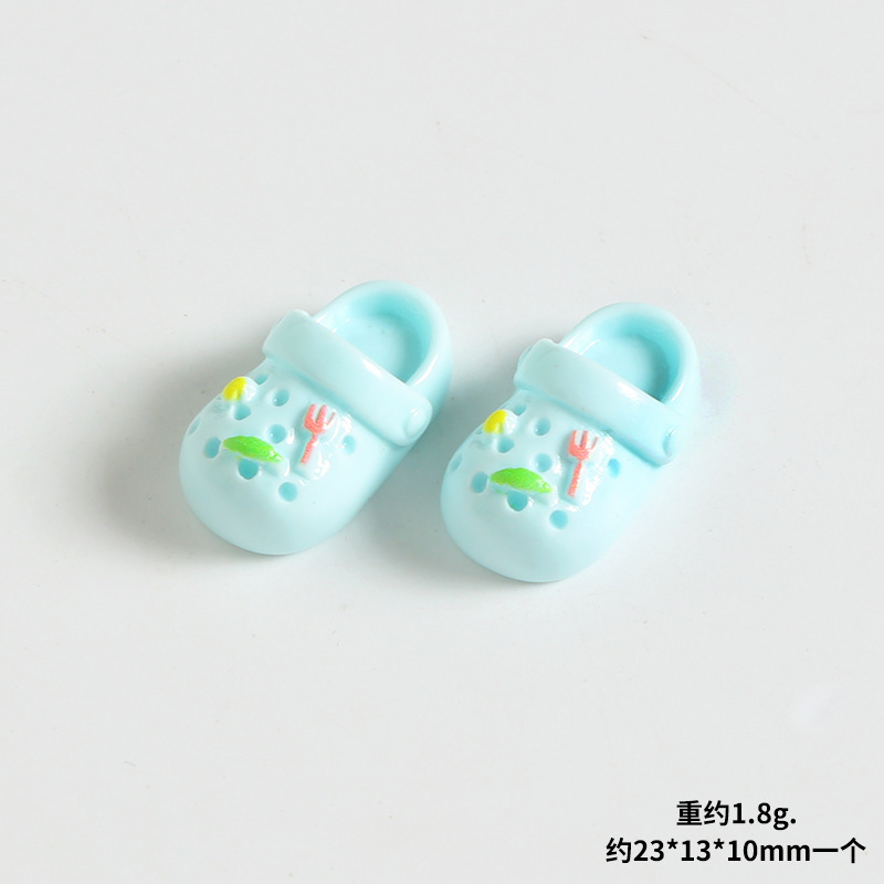 漫画マルチカラースリッパ樹脂アクセサリー diy クリーム接着剤携帯電話ケースヘアピンキーホルダー冷蔵庫マグネット材料卸売|undefined