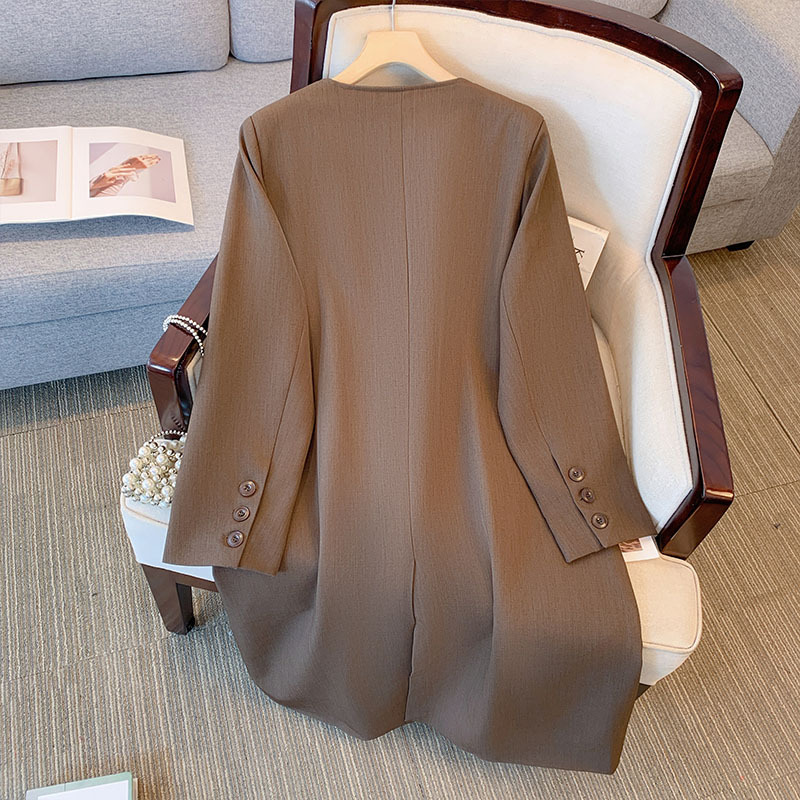 Damenbekleidung 120 350 Catties Plus Size Damenanzug Jacke + Hose Set High End Windjacke Herbst Neuer Stil_voghion.com