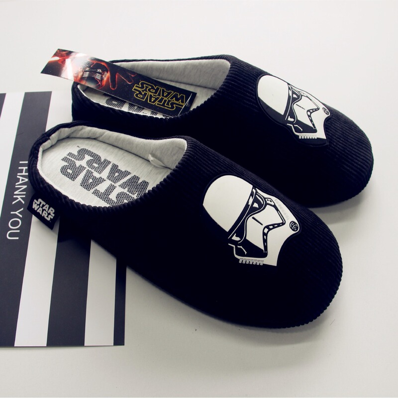 Cool new products shake sound explosion winter large size men's warm non-slip home Cotton drag foreign trade tail single factory outlet