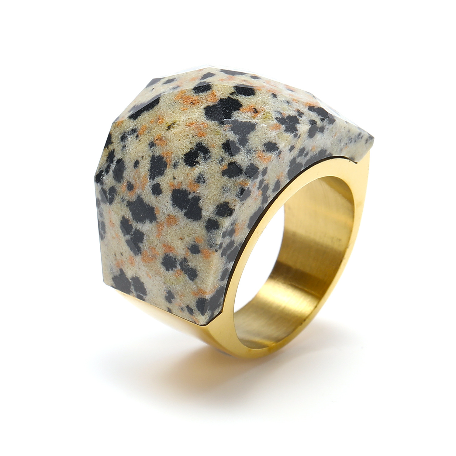 18g Weight Rhinestones Inlay Material Rings Classification 1 Piece Quantity Holiday, Daily Occasion Titanium Steel Material Color Block Pattern Men's Gender Inlay Design Simple Style, Classic Style Style Simple Style Classic Style Color Block Titanium Steel Inlay Rhinestones Men's Rings 21