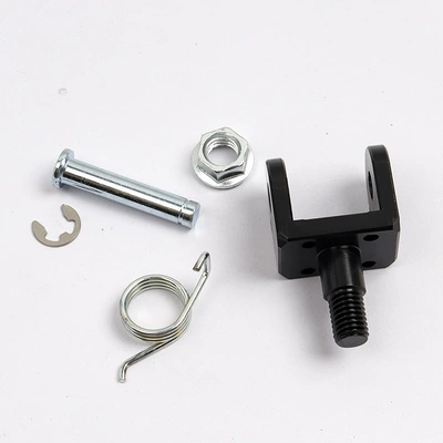 Modified parts suitable for Surron Light Bee and Tali include left and right footpeg brackets, footrest connecting brackets, and footrest forks (Motosiklet ləvazimatları və aksesuarları) - black