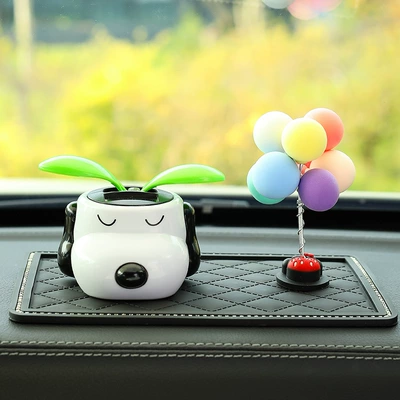 Car ornaments – Car Accessories for Women - puppy-sunflower-macaroon-balloon-drill-pad