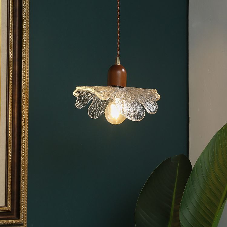 Ins candelabro de vidrio de ambiente retro japonés balcón ventana salediza pasillo restaurante cafetería casa de familia junto a la cama candelabro