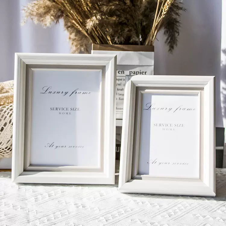 油画棒相框摆台挂墙6寸简约画框挂墙装裱影楼照片墙8寸10寸批发