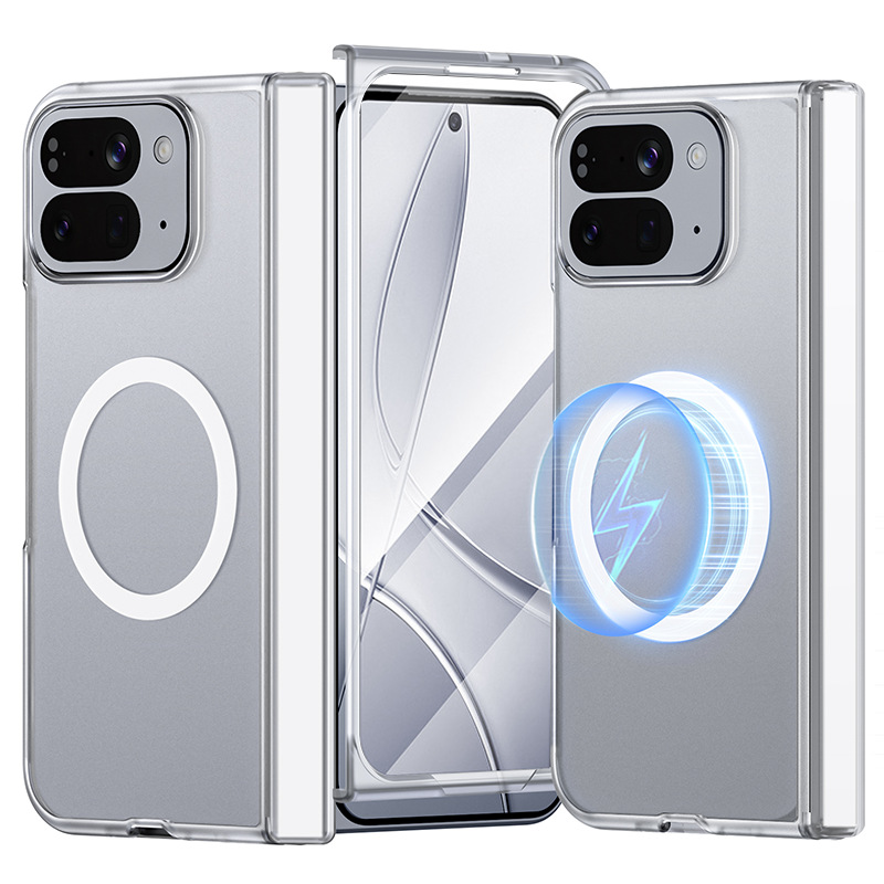 [Full Transparent] All-in-one shell and film--Magsafe magnetic suction