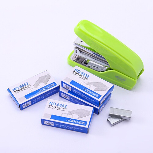 Haige unified staples No. 12 office stationery staples 24/6 wholesale