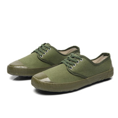 Factory direct sales farmland labor protection shoes, yellow sneakers, green liberation shoes, rubber soles, wear-resistant outdoor construction site farm work shoes