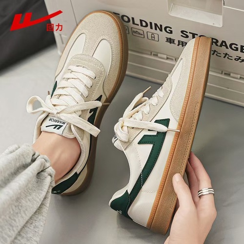 National Brand DeXun Shoes for Men and Women - Autumn Student Fashionable Retro Canvas Shoes Breathable Casual Board Shoes