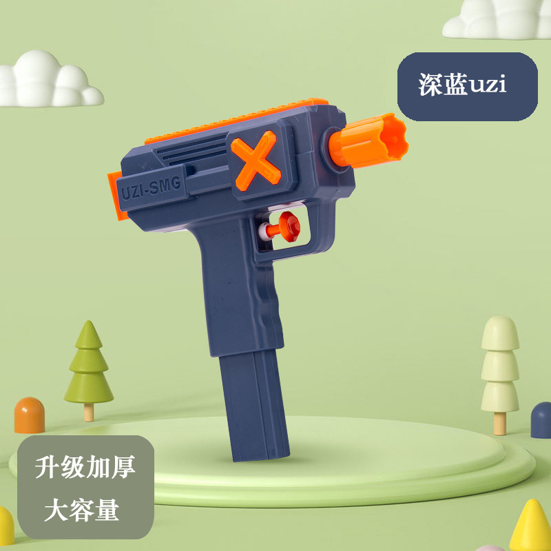 夏季儿童戏水玩具卡通按压式UZI水枪夜市摆地摊幼儿园玩具MPK水枪详情4
