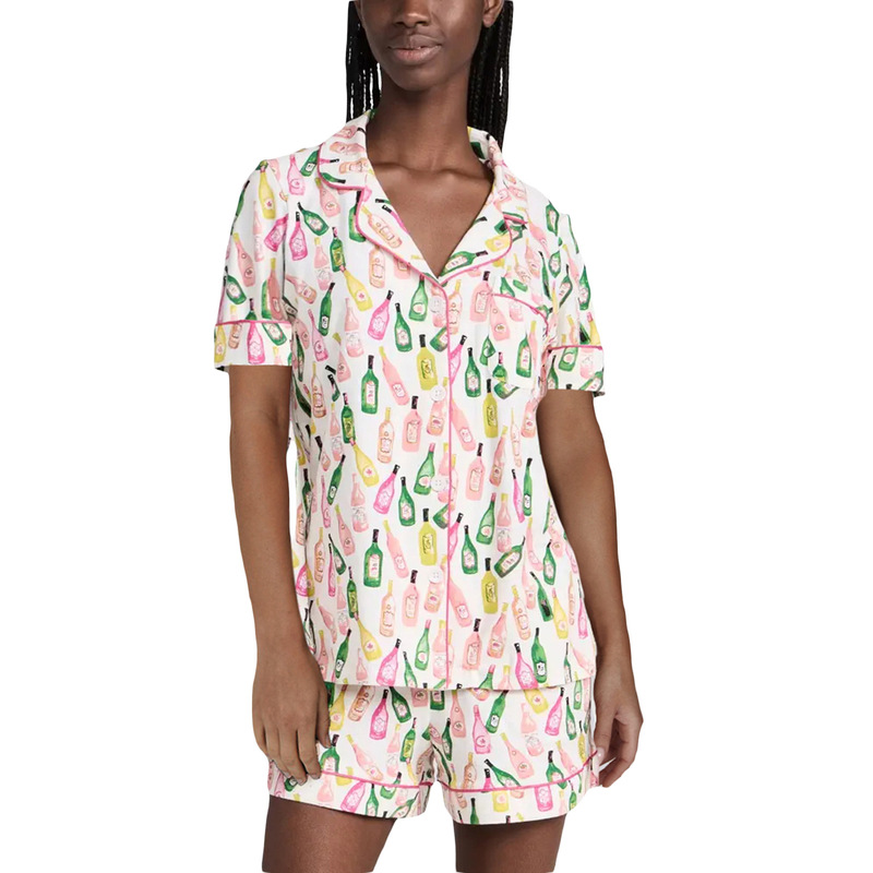 S32222 Amazon new wish independent station popular European and American cross-border home wear short sleeve shorts suit women
