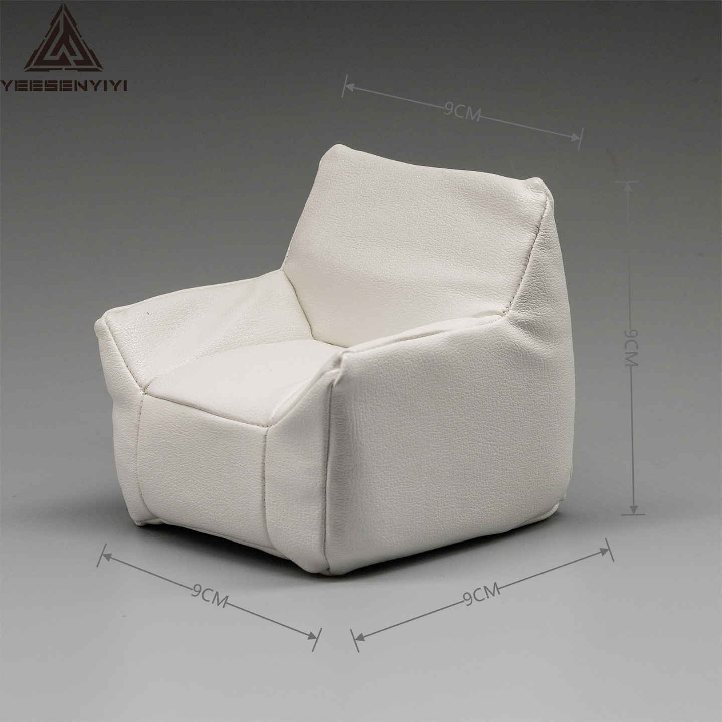 A white sofa