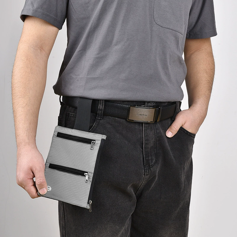 Ручной кошелёк для паспорта, ультратонкий анти‑вор с RFID, 18,5×12,5×0,5 см