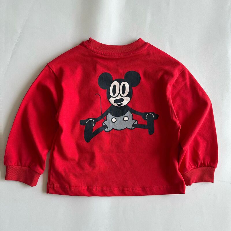 [Mickey Sweatshirt] 2026 New Japanese-style Cartoon Mickey Cotton Pullover Sweatshirt