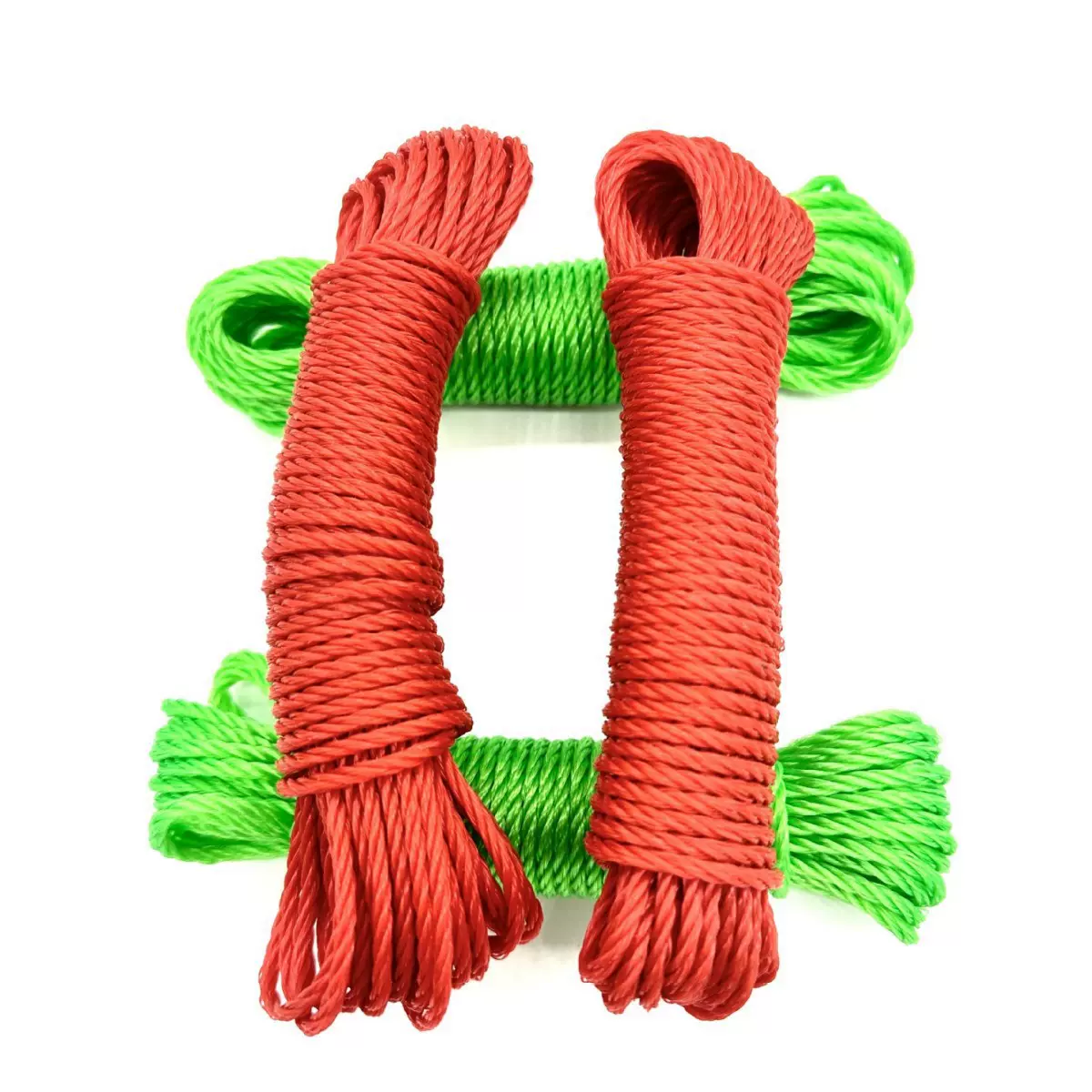 跨境尼龙晾衣绳三股强拉力户外绳多功能防水防滑跨境防风化晾晒绳