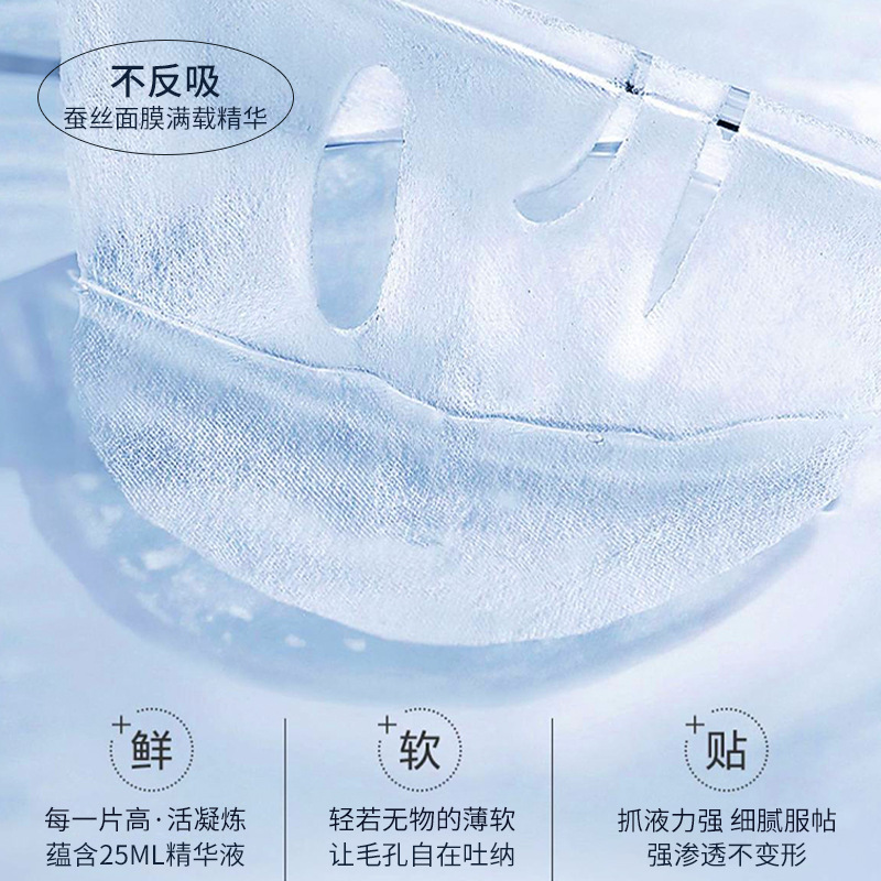 moisturizing face mask with hyaluronic acid contains niacin