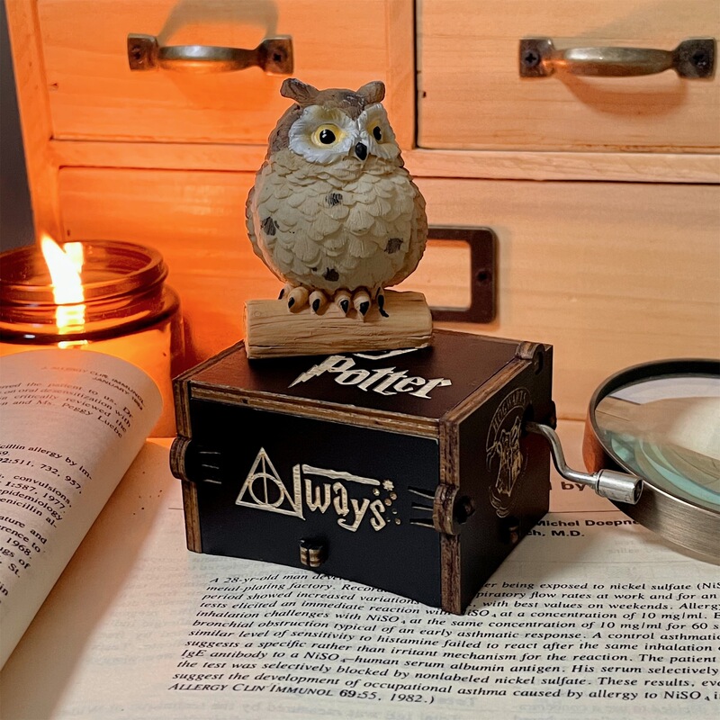 A Creative Mini Harry Potter Music Box Birthday Gift for a Boring Person A Creative Mini Harry Potter Music Box Birthday Gift for a Boring Person