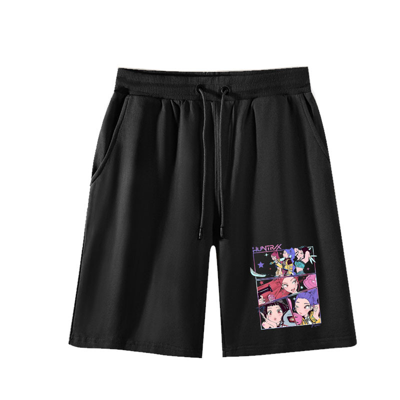 NASA联名K-POP猎魔女团电影周边夏装男女儿童中小学生短袖t恤衫夏|undefined