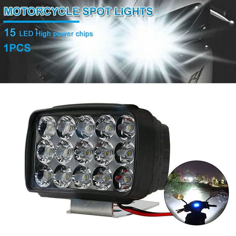 LED headlights, modified lights