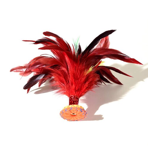 Cloth-bottom feather shuttlecock competition special training for adults and children fitness primary school students kindergarten resistant to kicking goose feather shuttlecock