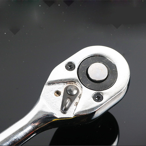 Hardware tools wholesale quick wrench 1/2 automatic shedding big head quick ratchet wrench ratchet socket wrench