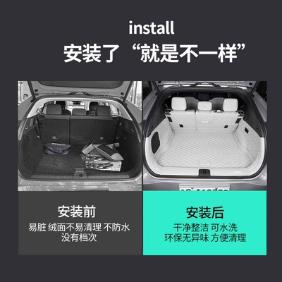 Mat, Luggage Mat, Xpeng Car Trunk Mat