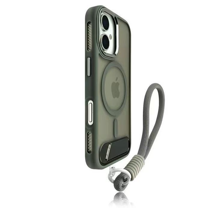 Soportes invisibles magnéticos para la piel de alto nivel simples para iPhone16ProMax funda para teléfono móvil 14 Apple 15 nuevo