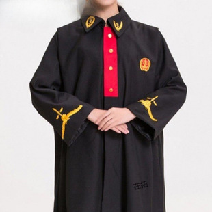 Legal mock clothing, judges' uniforms, lawyer robes, jurors and other primary and secondary school students' court performance uniforms free shipping