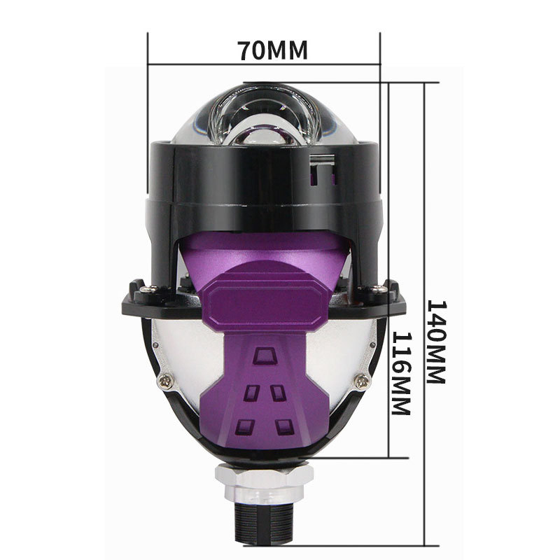 2.5 LED 렌즈 I4De 단일 직접 50W