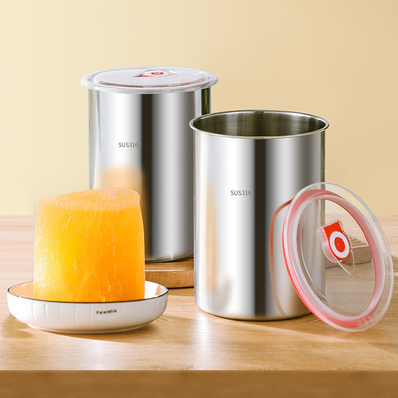 Special bucket for cotton ice brick thickened stainless steel ice shaving machine snow powder bucket commercial stall cold icicle round mold Special bucket for cotton ice brick thickened stainless steel ice shaving machine snow powder bucket commercial stall cold icicle round mold