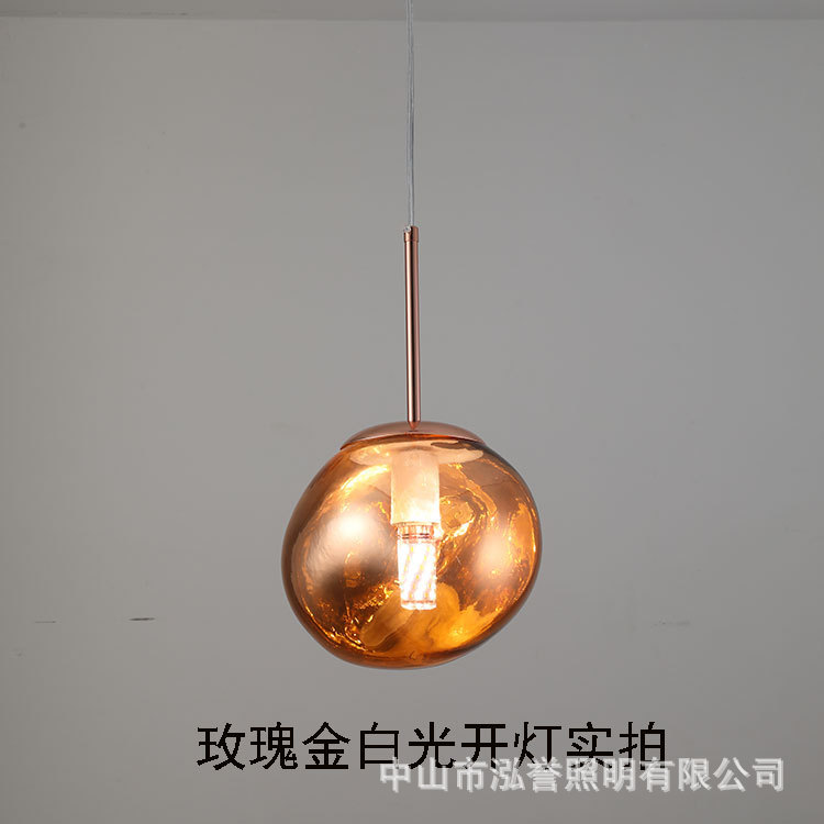 Scandinavian Modern Creative Stylish Stair Clothing Store Bedside Bar Chandelier Post-Modern Simple Lava Restaurant Lamps