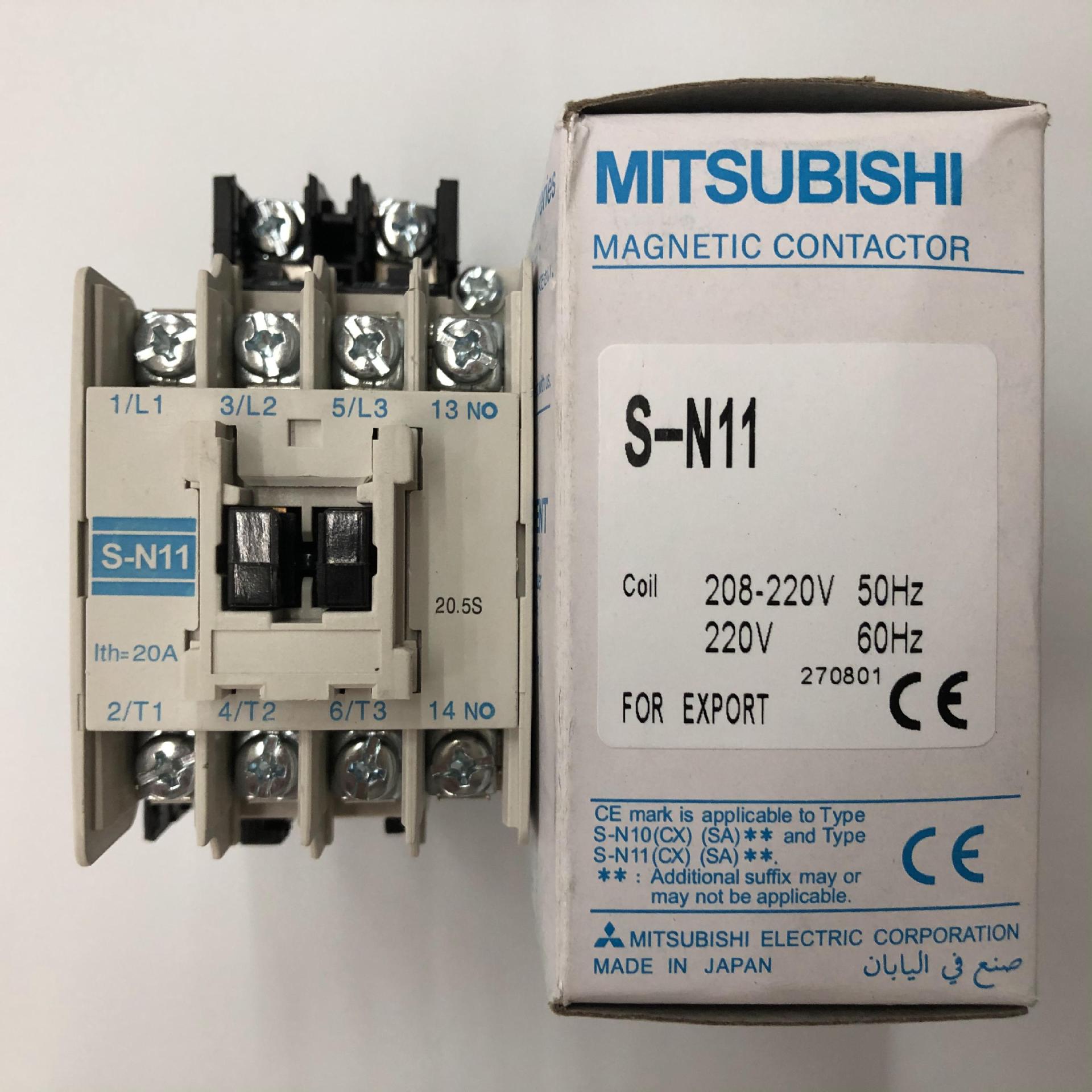 原装正品S-N11 AC220V 50/60Hz 4常开三级交流接触器