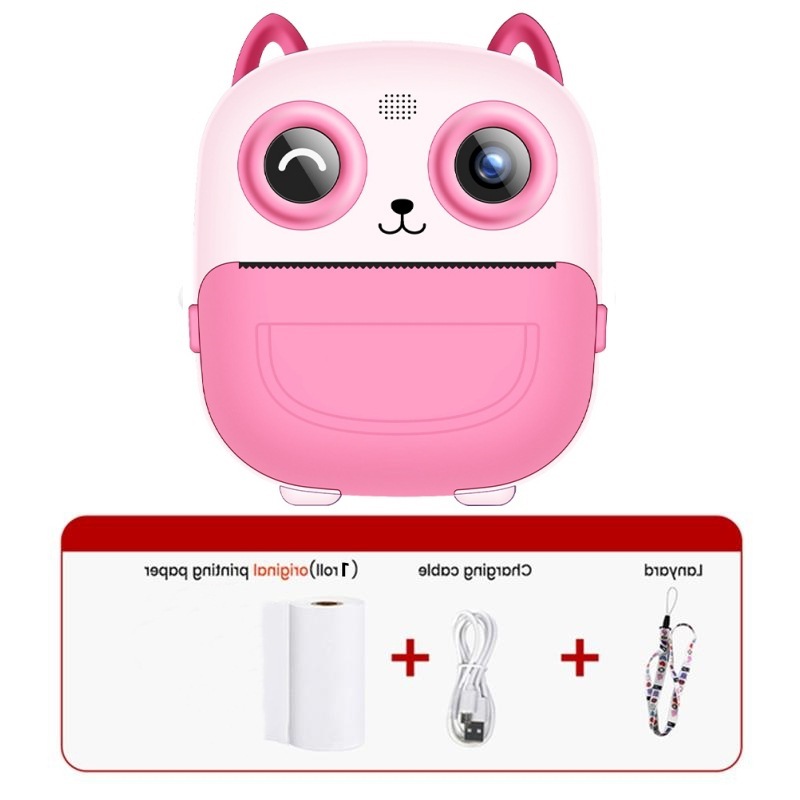 Cámara Polaroid Infantil S5 con Conexión Bluetooth e Impresión Térmica